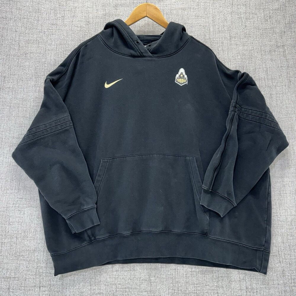 Nike Purdue Boilermakers Hoodie Men's XXL Sweatshirt Pullover